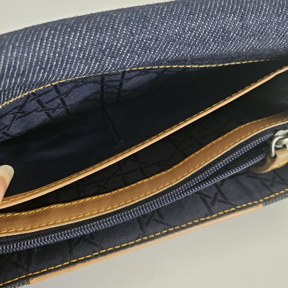 Dior Blue Denim Large Wallet - Picture 12 of 15